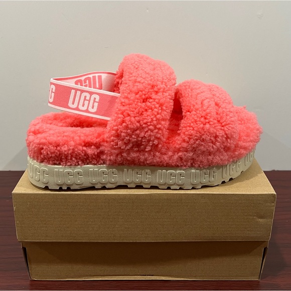 UGG Shoes - Ugg, Oh Fluffita, 1120876, Pink Rose